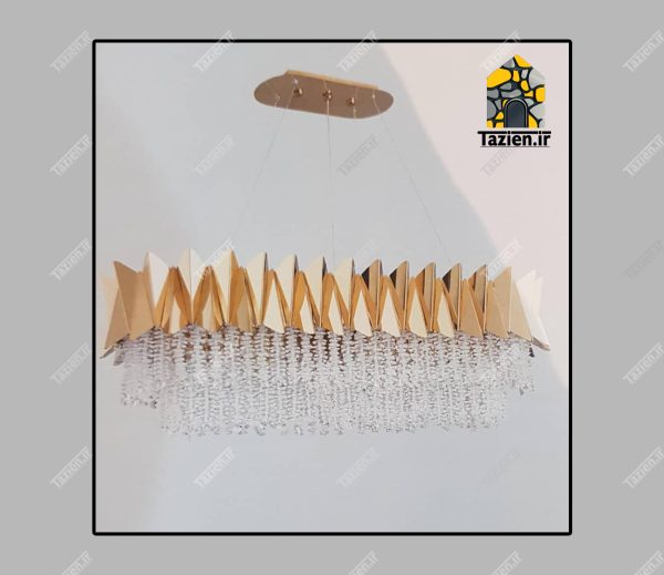 لوستر مدرن دیواری کرو الماسی