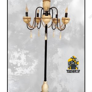 آباژور ایستاده کلاسیک 5 شاخه